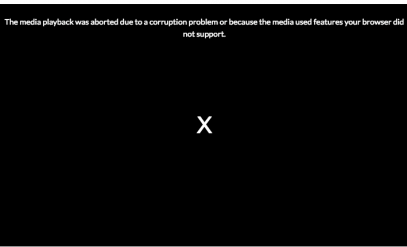 Fixed: Error ‘The video playback was aborted due to a corruption problem’