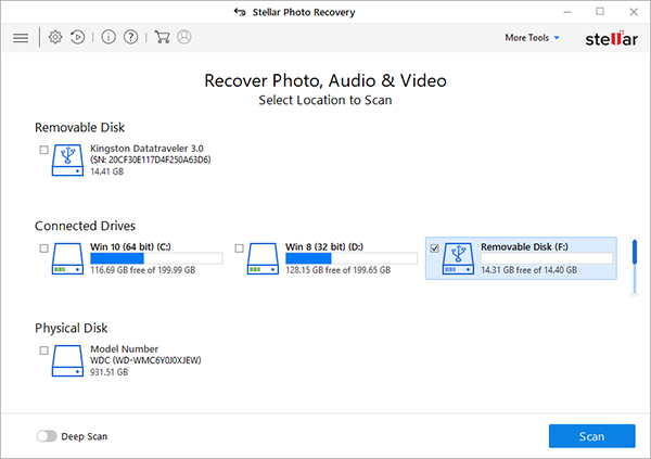 scanning process